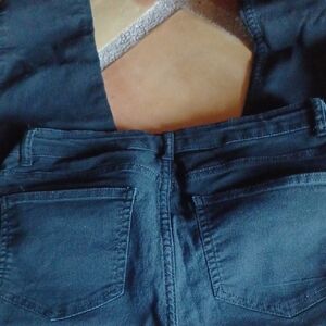 H&M Women's Dark Blue Skinny Jeans